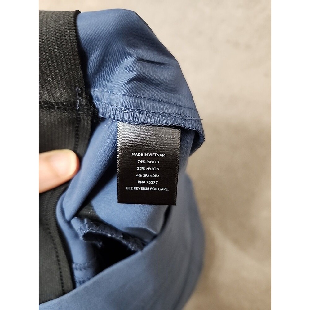 Simply Vera Wang Capri Pants Womens XS Blue Pull On Straight Ultra Stretch NEW - Picture 9 of 10